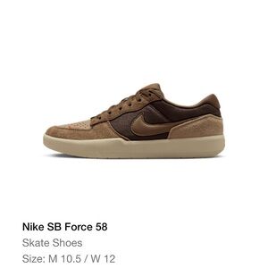 Worn once - Nike SB Force 58 - Mens 10.5